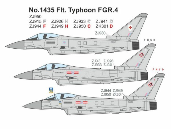 [DMF14404] No.1435 Flt. Typhoon FGR.4 - Image 2