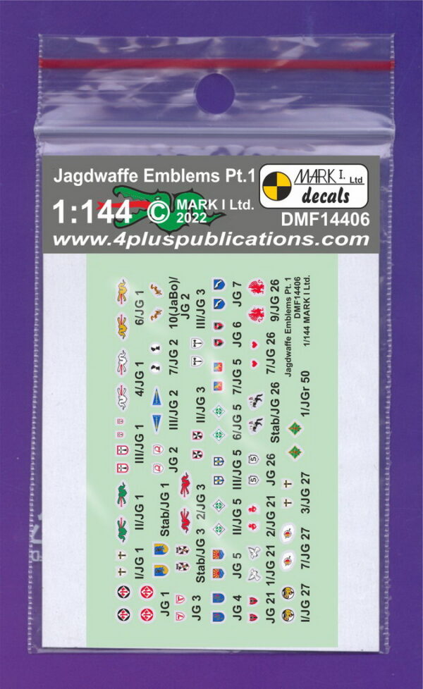 [DMF14406] Jagdwaffe emblémy (1. díl)