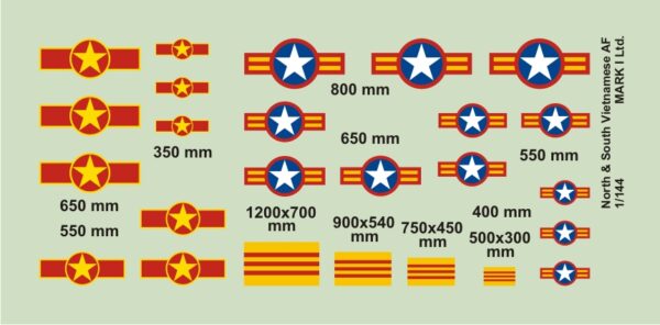 [DMK14426] Severní a Jižní Vietnam výsostné znaky - Image 2