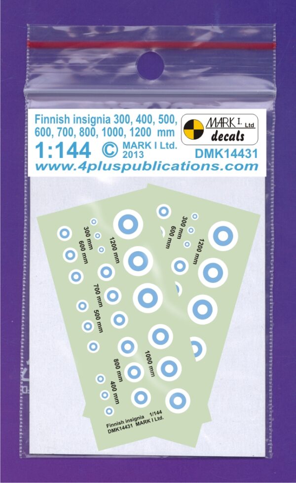 [DMK14431] Finské výsostné znaky - kruhové