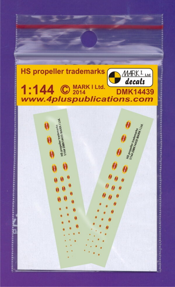 [DMK14439] Hamilton Standard loga na vrtulové listy