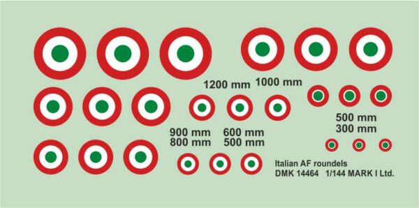 [DMK14464] Italské výsostné znaky - kruhové - Image 2