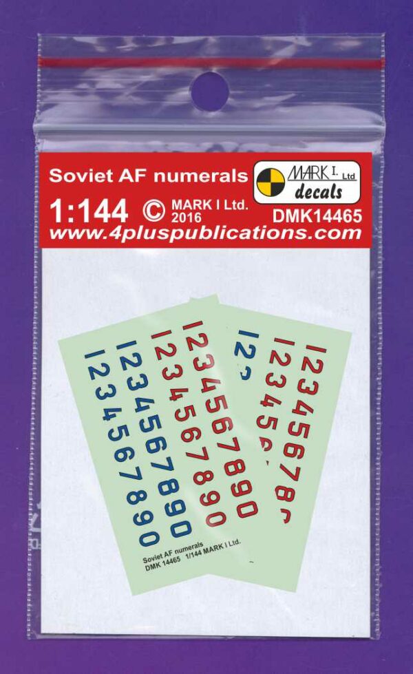 [DMK14465] Soviet AF numerals