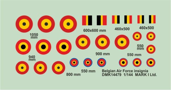 [DMK14479] Belgian AF Insignia - Image 2