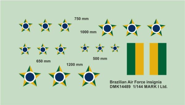 [DMK14489] Brazilian AF Insignia - Image 2
