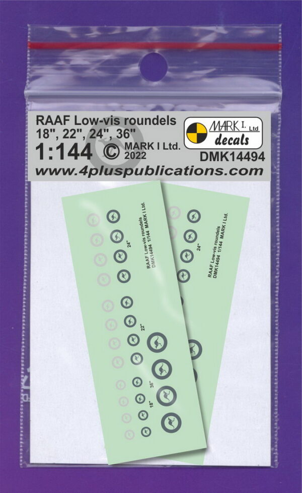 [DMK14494] RAAF Low-vis roundels