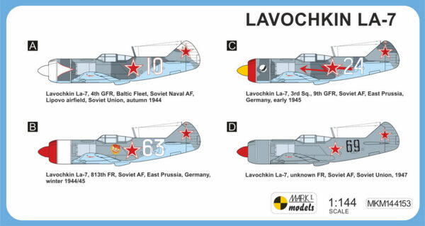 [MKM144153] Lavočkin La-7 ,Prvotřídní stíhač' - Image 2