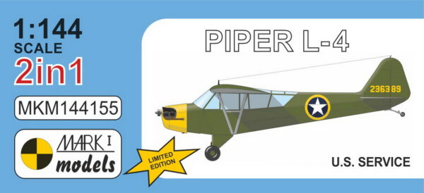 [MKM144155L] Piper L-4 Grasshopper ‘US Service’