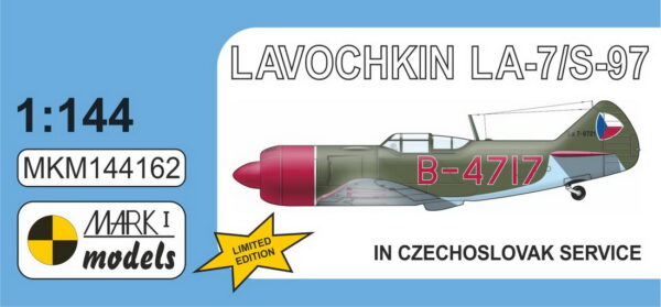 [MKM144162L] Lavočkin La-7/S-97 ,V Československu'