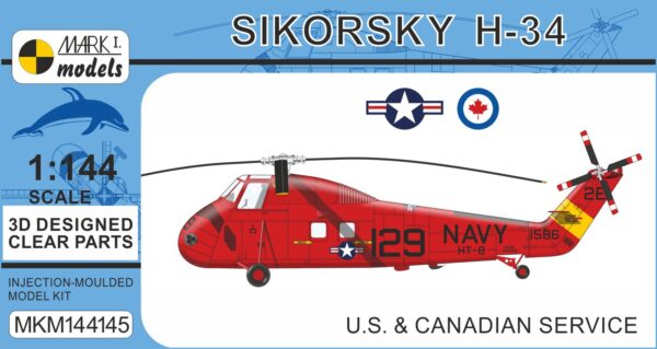 [MKM144145] Sikorsky H-34 ‚Služba v USA a Kanadě‘