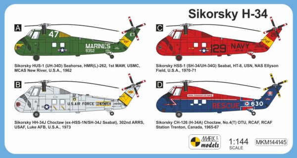 [MKM144145] Sikorsky H-34 ‚Služba v USA a Kanadě‘ - Image 2