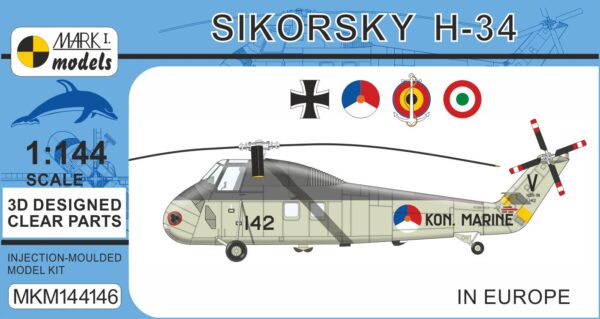 [MKM144146] Sikorsky H-34 ‘In Europe’