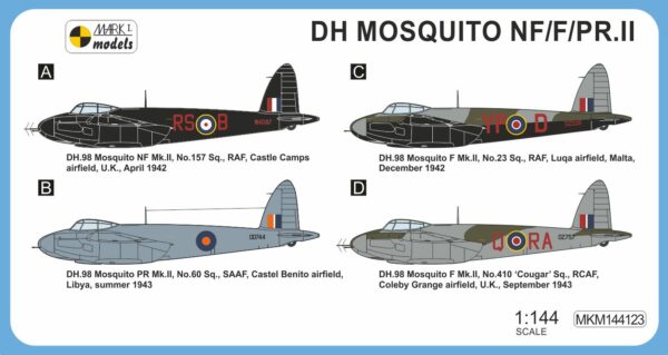 [MKM144123] DH Mosquito NF/F/PR.II ‚Narušitel‘ - Image 2