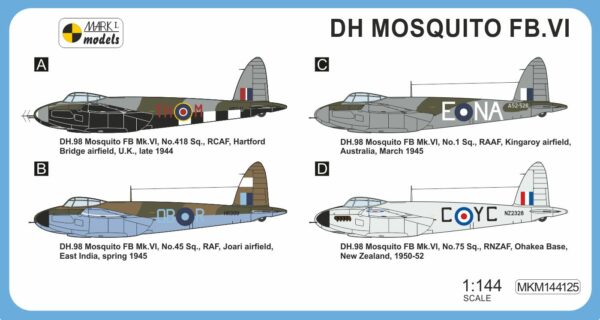 [MKM144125] DH Mosquito FB.VI ‚Commonwealth‘ - Image 2