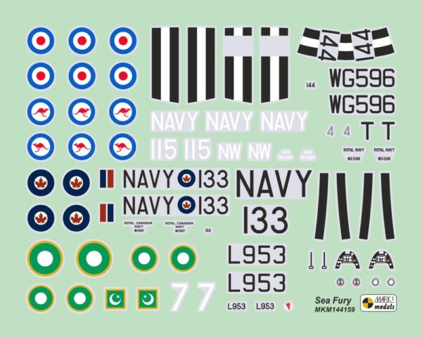 [MKM144159] Hawker Sea Fury FB.11/FB.60 ,Commonwealth’ - Image 3