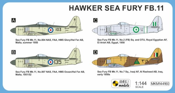 [MKM144160] Hawker Sea Fury FB.11 ,Středomoří & Střední východ’ - Image 2