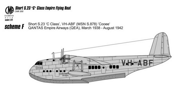 [CMR72-200] Short S.23 ,C Class’ Imperiální létající člun - Image 7