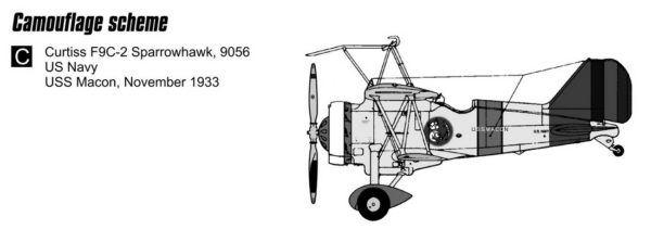 [CMR72-239] Curtiss F9C Sparrowhawk ,Stíhačka pro vzducholodě‘ - Image 4