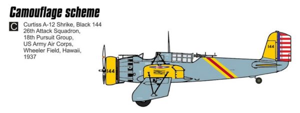 [CMR72-240] Curtiss A-12 Shrike ,Hvězdicový motor‘ - Image 4