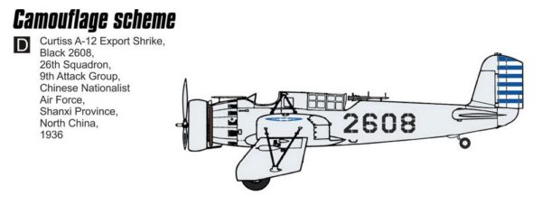 [CMR72-240] Curtiss A-12 Shrike ,Hvězdicový motor‘ - Image 5