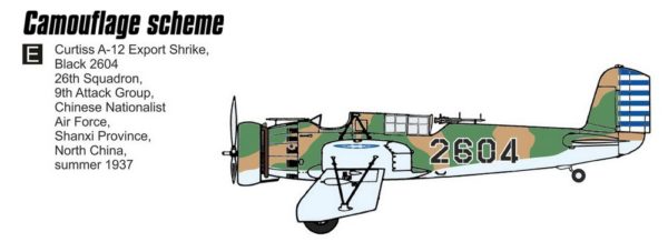 [CMR72-240] Curtiss A-12 Shrike ,Hvězdicový motor‘ - Image 6