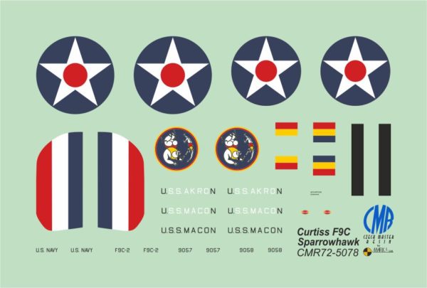 [CMR72-239] Curtiss F9C Sparrowhawk ,Stíhačka pro vzducholodě‘ - Image 5
