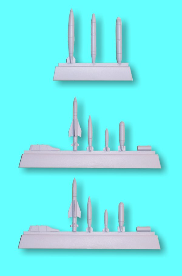 [MKA14421] F-104 Starfighter doplňkový zbraňový set - Image 2