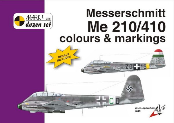 [MKD48010] Me 210/410 C&M + obtisky 1/48