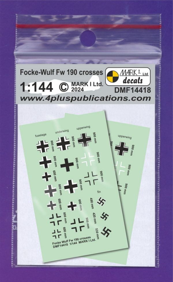 [DMF14418] Fw 190 crosses & swastikas