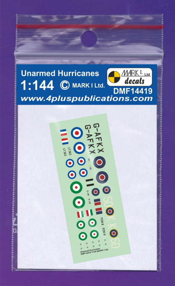 [DMF14419] Neozbrojené Hurricany