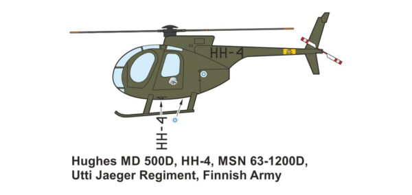 [DMF14421] MD-500D finské letectvo - Image 2