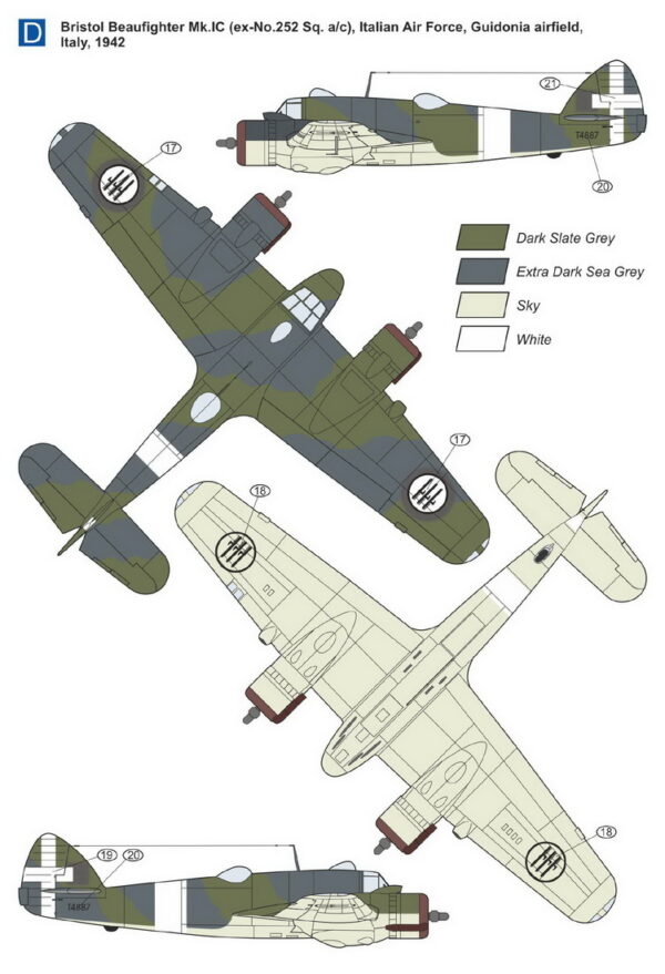 [MKM144035] Bristol Beaufighter Mk.IC ,Pobřežní hlídka’ - Image 5
