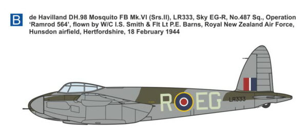 [MKM144124] DH Mosquito FB.VI ‚Nálet na věznici v Amiens‘ - Image 3