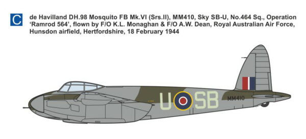 [MKM144124] DH Mosquito FB.VI ‚Nálet na věznici v Amiens‘ - Image 4