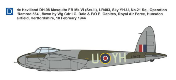 [MKM144124] DH Mosquito FB.VI ‚Nálet na věznici v Amiens‘ - Image 5