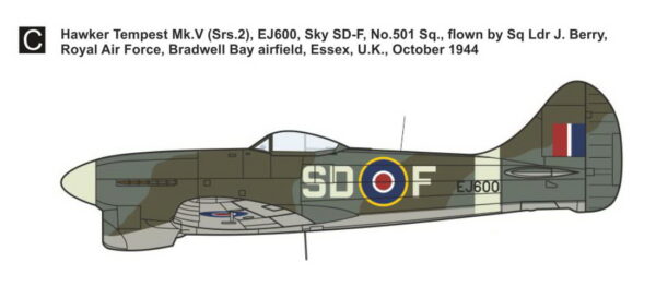 [MKM144177] Hawker Hawker Tempest Mk.V ,Stíhací esa‘ - Image 4