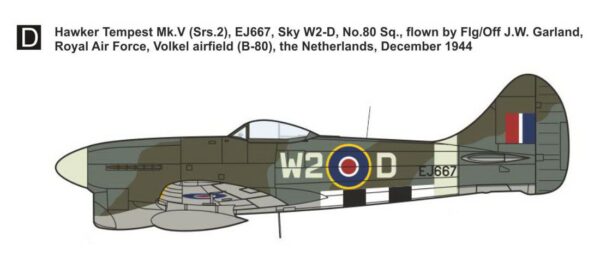 [MKM144177] Hawker Hawker Tempest Mk.V ,Stíhací esa‘ - Image 5