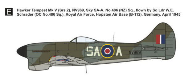[MKM144177] Hawker Hawker Tempest Mk.V ,Stíhací esa‘ - Image 6