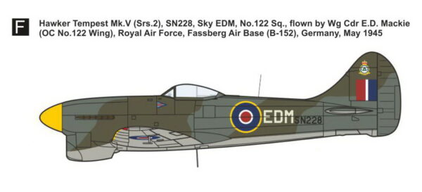 [MKM144177] Hawker Hawker Tempest Mk.V ,Stíhací esa‘ - Image 7