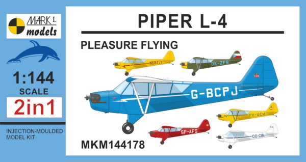 [MKM144178] Piper L-4 ‚Létání pro radost‘