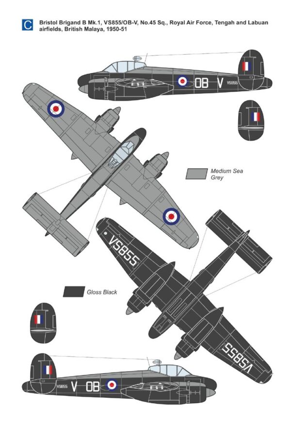 [DMF14423] Bristol Brigand (TF.I, B.1, Met.3, T.4, T.5) - Image 4