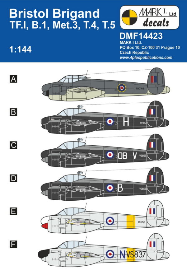 [DMF14423] Bristol Brigand (TF.I, B.1, Met.3, T.4, T.5)