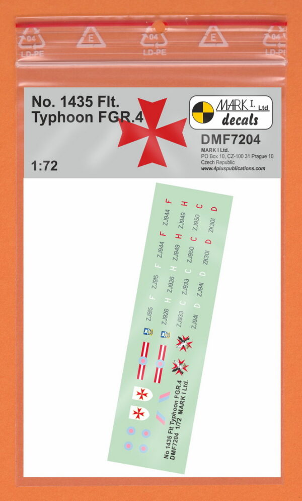 [DMF7204] No.1435 Flt. Typhoon FGR.4