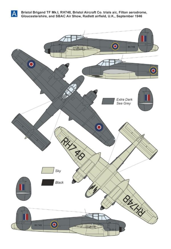 [DMF7205] Bristol Brigand (TF.I, B.1, Met.3, T.4, T.5) - Image 2