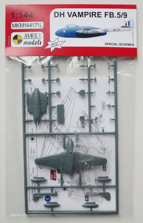 [MKM144171L] DH Vampire FB.5/9 ,Speciální schémata‘ - Image 6