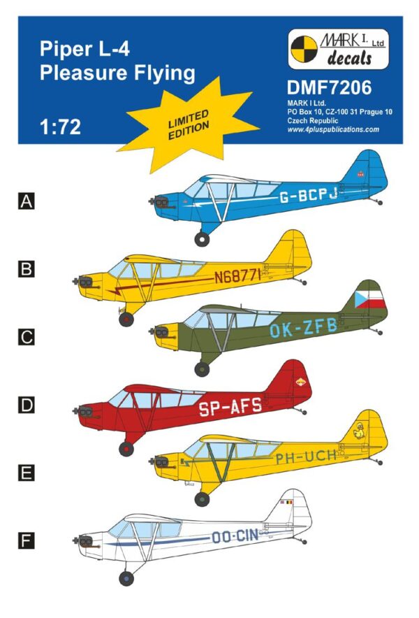 [DMF7206] Piper L-4 ‚Létání pro radost‘
