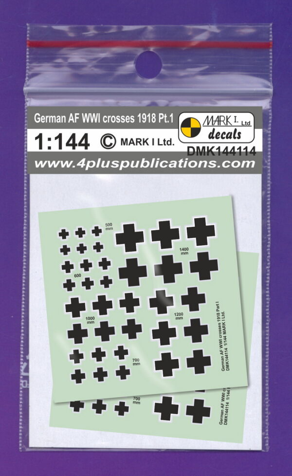 [DMK144114] German WWI crosses 1918, Pt.1