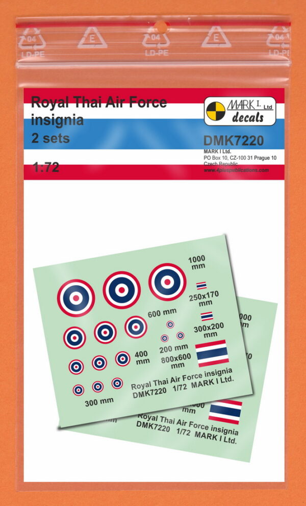 [DMK7220] Royal Thai AF Insignia