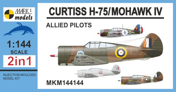 [MKM144144] Curtiss H-75A/Mohawk IV ,Spojenečtí piloti‘