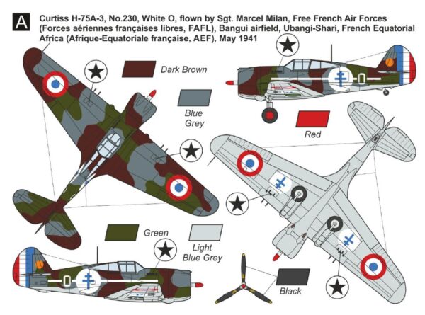 [MKM144144] Curtiss H-75A/Mohawk IV ,Spojenečtí piloti‘ - Image 2